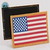 Factory sale customize logo PVC Hook and Loop International Flag Patch