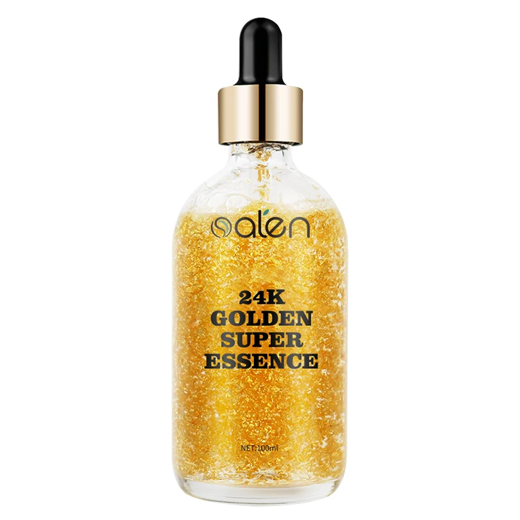 

MOQ100 OEM Hyaluronic Anti-aging Moisturizing 24K Gold Serum