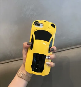 Rugged 3D Sport Car Phone Case Kickstand iPhone 7 8