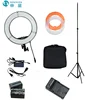 Battery Supply Photography Photo Studio Ring Light Kit 12" 45W Diva LED Ring Light with tripod Bluetooth Remote control
