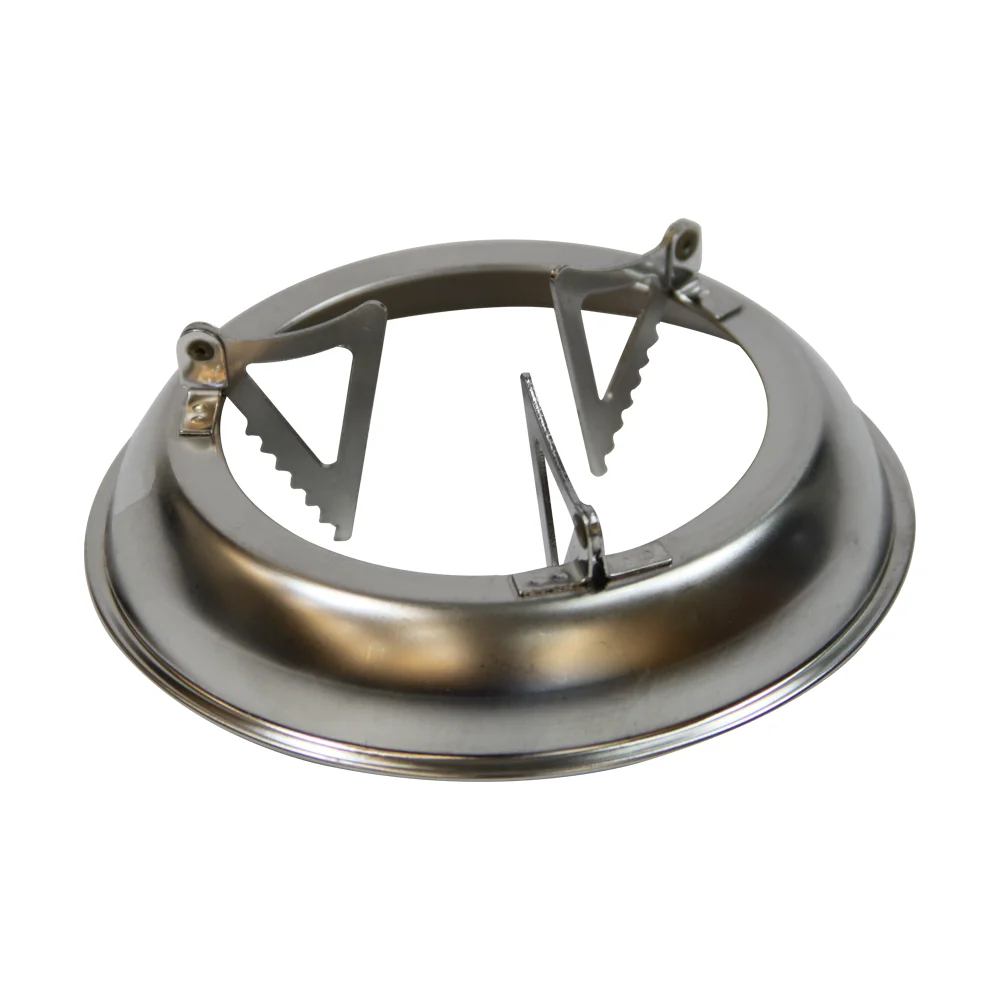 
OUTDOOR MINI WOOD BURNING BACKPACKING LIGHTWEIGHT PORTABLE STAINLESS STEEL CAMPING HIKING FOLDING STOVE 