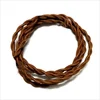 Vintage Style decorative textile fabric wire cable electrical colorful cable and wire for edison bulb