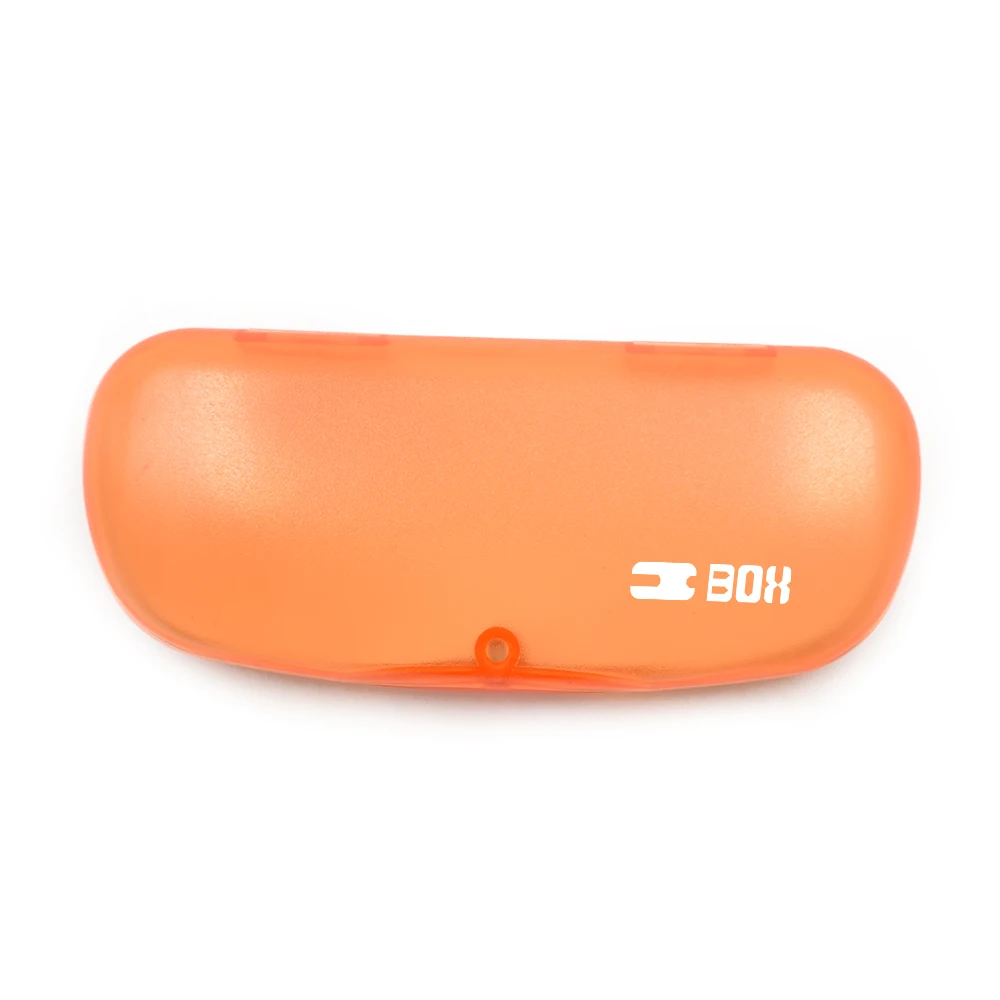 

New style light weight durable plastic buckle sunglasses case, Orange,blue,grey,black,white,etc.