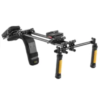 

DSLR Rig Movie Kit Shoulder Camera Mount Rig with Follow Focus and Matte Box for All DSLR Cameras and Video Camcorders