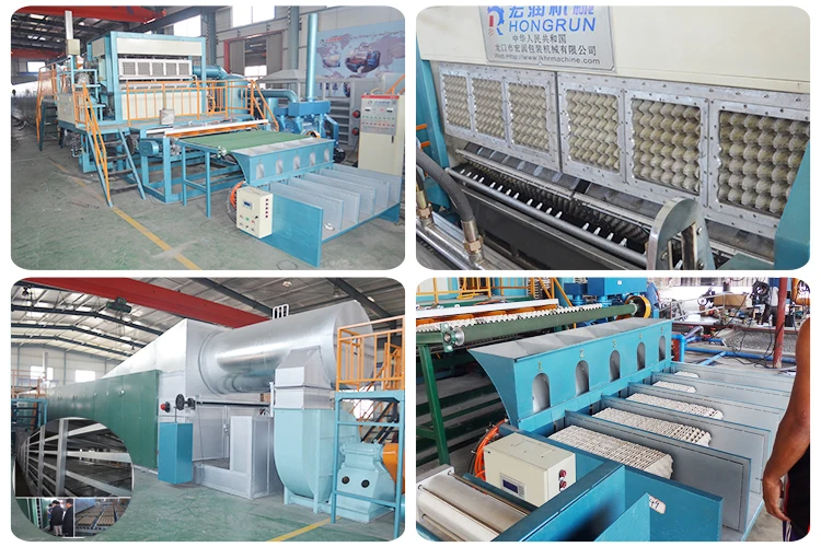 large capacity economic energy crate making machine with drying system