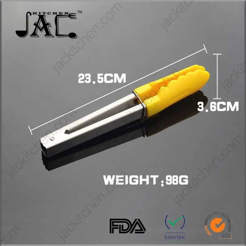 2017 Newest Gadgets Stainless Steel Pp Christmas Tongs