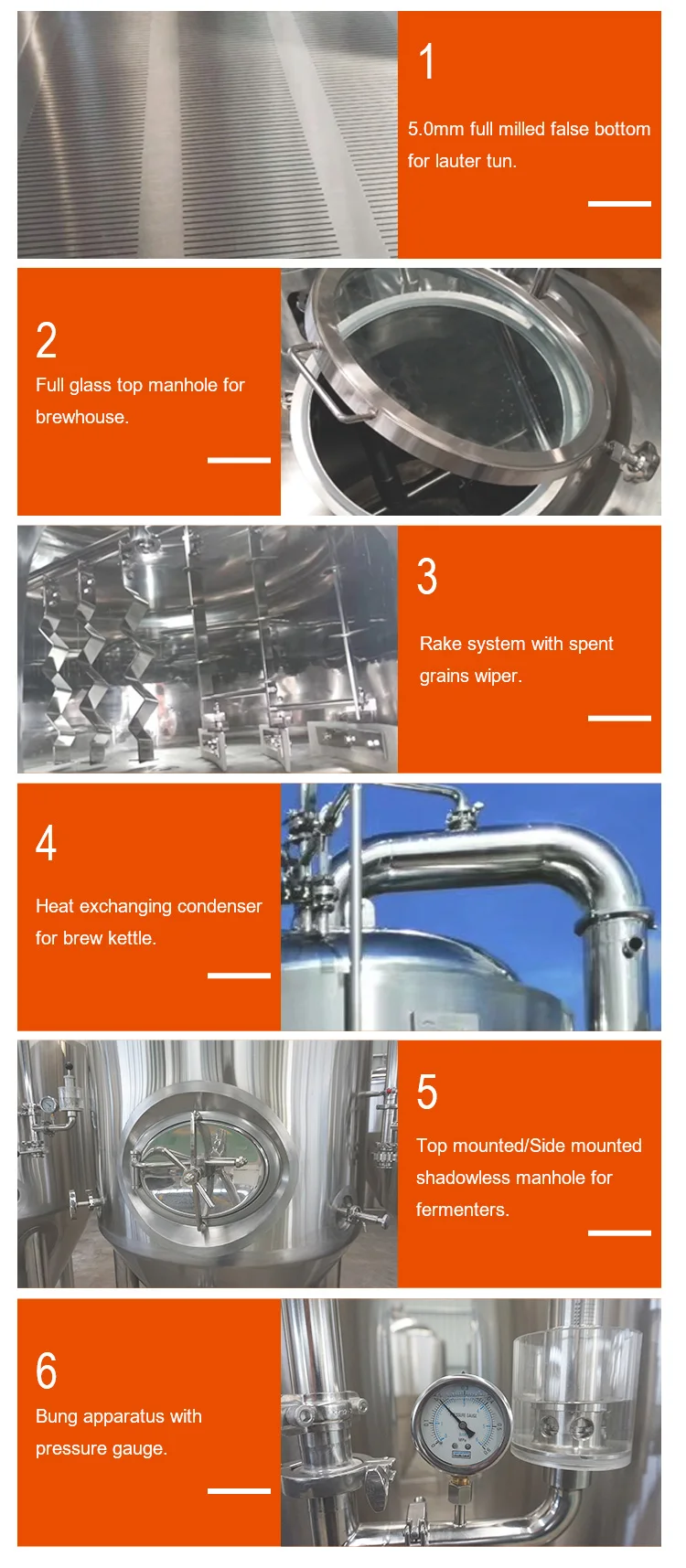 2000l 3000l 4000l beer brewery system/beer equipment machine/beer brewing plant
