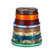 Wholesale Coated Webbing Printing logo , Waterproof TPU Polyurethane Coated Nylon Webbing For Dog Collar Leash