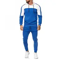 

2019 new winter design cotton 2 piece sweatshirt & pants men casual set in stock