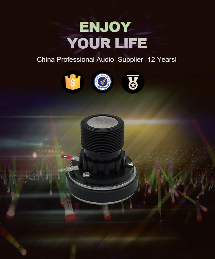 nomex paper 1inch speaker driver one inch tweeters driver horn