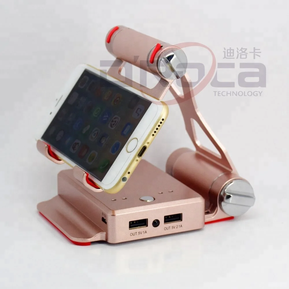 

3in1 Phone pad Holder Stand Power Bank battery charge Top capacity 5200mah with wireless speaker