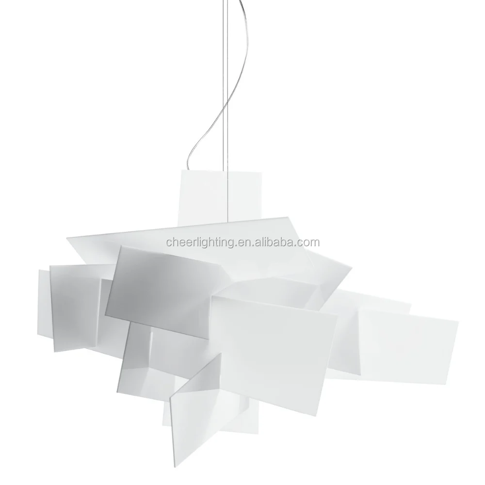 Cheer Lighting Wholesale the Modern Big Bang White or  Red Pendant Lamp