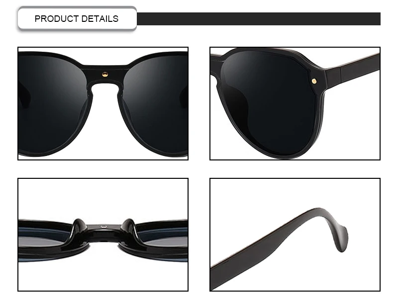 Drop shipping small wholesale pilot cat eye HD polarized sunglasses women