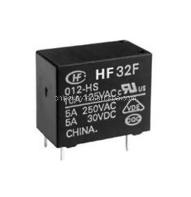 005 012 024-HS 5V 12V 24V Power Relay Hongfa Relays 10A 4-Pin HF32F-G-JZC-32F-G
