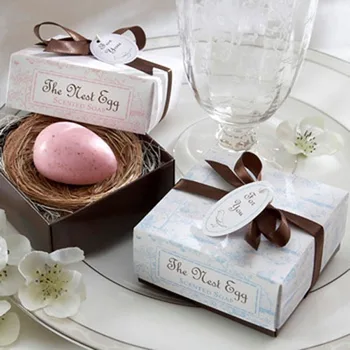 Wedding Door Gifts The Nest Egg With Paper Cover Scented Soap