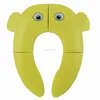 Bear shape Baby folding toilet seat,portable foldable toilet training seat