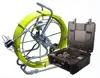 WITSON self leveling CCD camera,pipe inspection camera system equipped with DVR,OSD meter counter