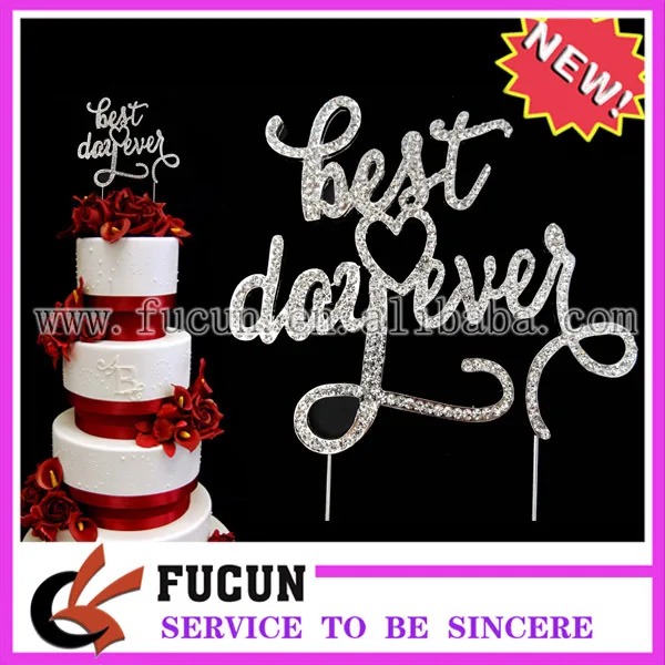 best day ever rhinestone cake topper .jpg