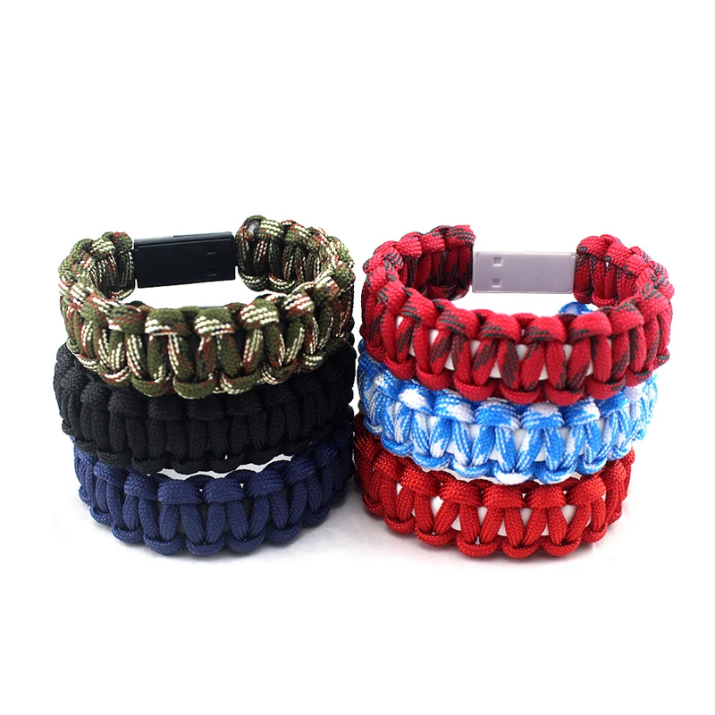 

Wholesale Colorful Woven Fast Charging Type C USB Cable Bracelet For Phone_HXD056, As show