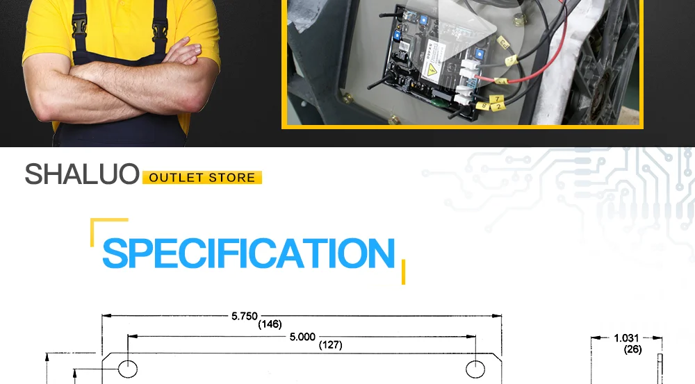 ESD5500E generator speed controller electronic governor 5500e