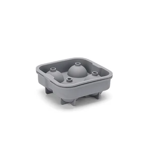 Image of 3d Silicone Whiskey Ice Cube Ball Maker Mold Trays Shapes Bar FDA