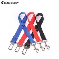 

Fine Pet Products Polyester Nylon Dog Seatbelt Adjustable Dog Car Seat Belt For Small Medium And Large Dogs