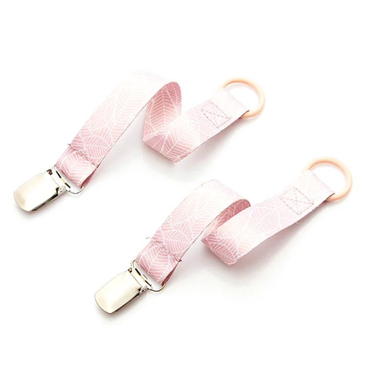 

2019 baby chain ribbon dummy holder soother pacifier clips
