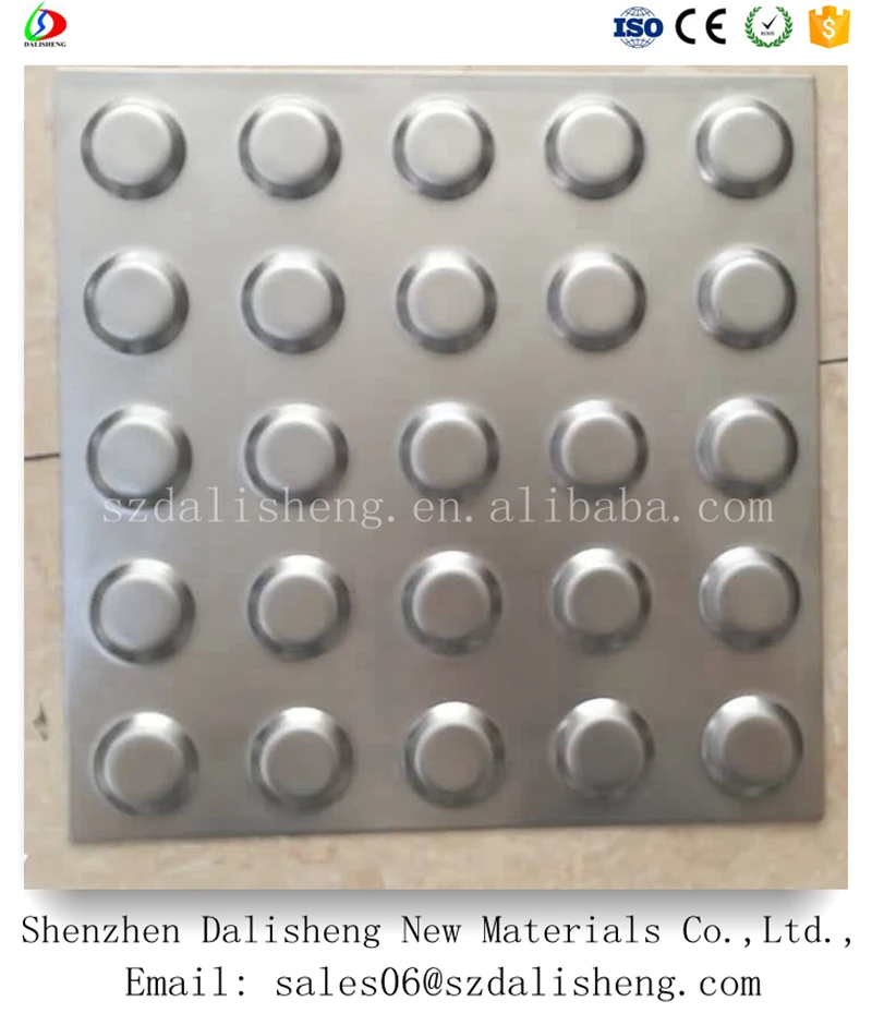 
Metal Studs in Pavement Stainless Steel Tactile Paving Stud for Blind 