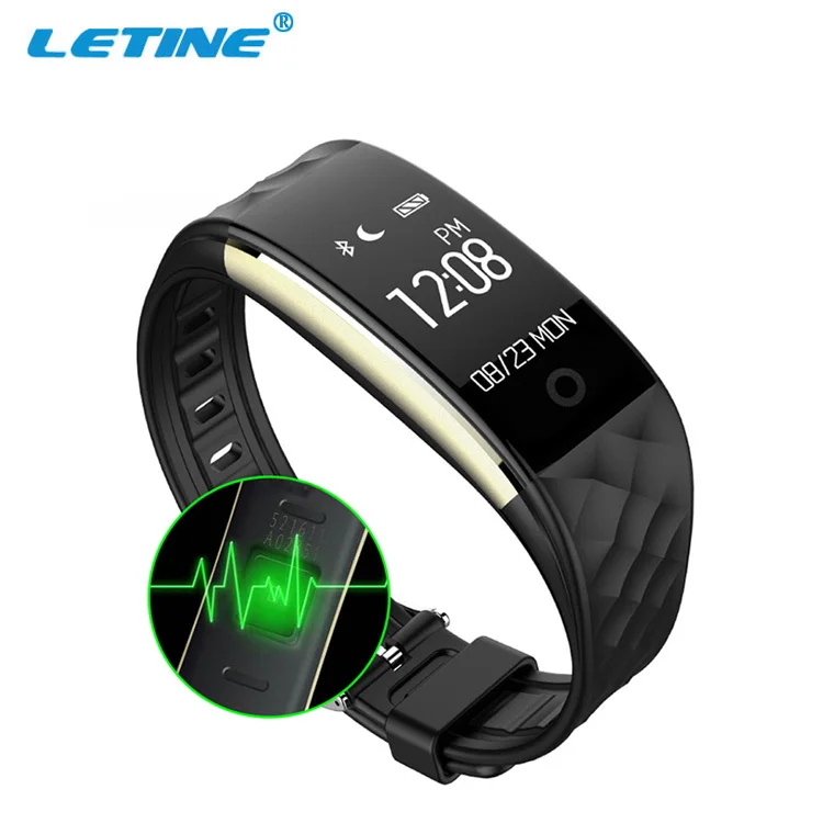 

2017 new waterproof smart bracelet S2 heart rate monitor bluetooth smart bracelet manual For Men