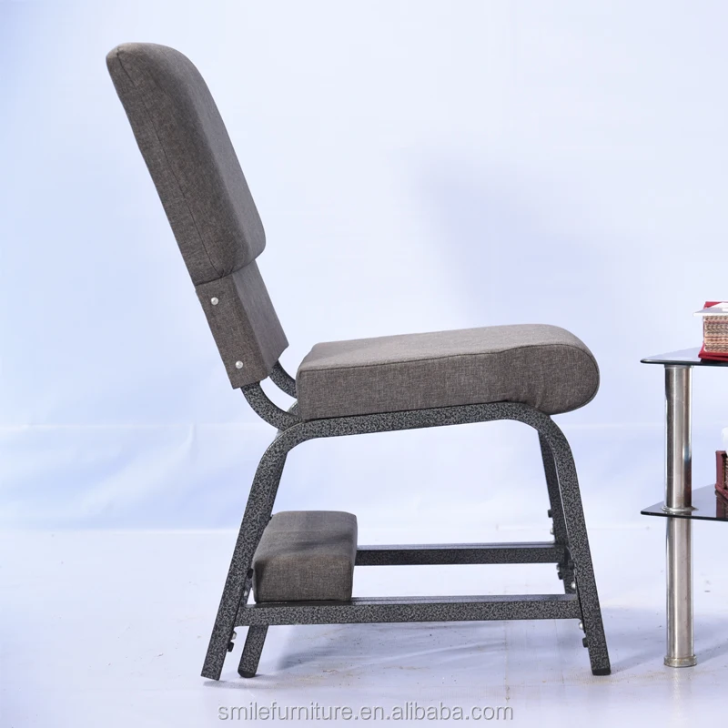 Hot Sale Stackable Durable Interlocking Church Chair With Kneeler For
