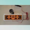 CE RoHS P4mm 12v 16X64pixel multi-language emotion led car sign
