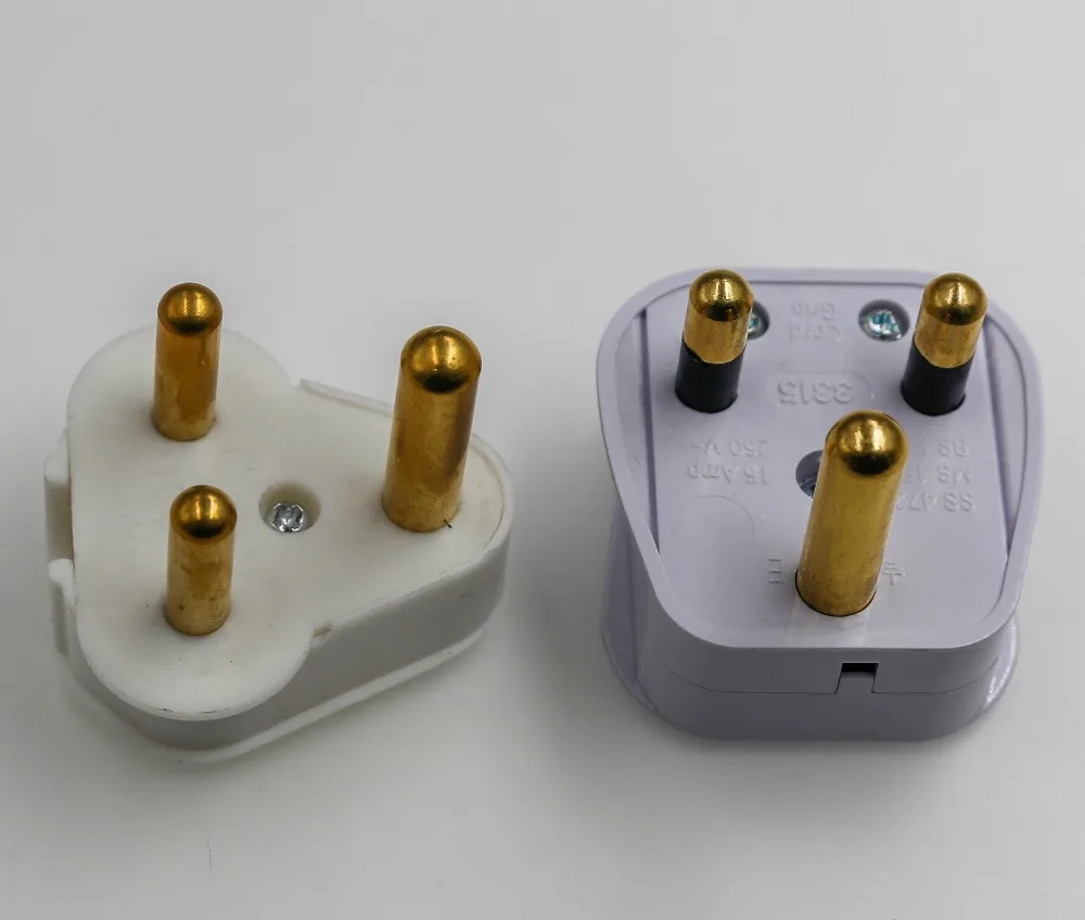 French Plug Insert 4.8mm 10/16a Vde Approved Pin Bridge For Power Cord