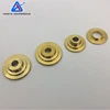 Grade 5 Alloy Titanium Valve Spring Retainers with Gold Nitriding Finish