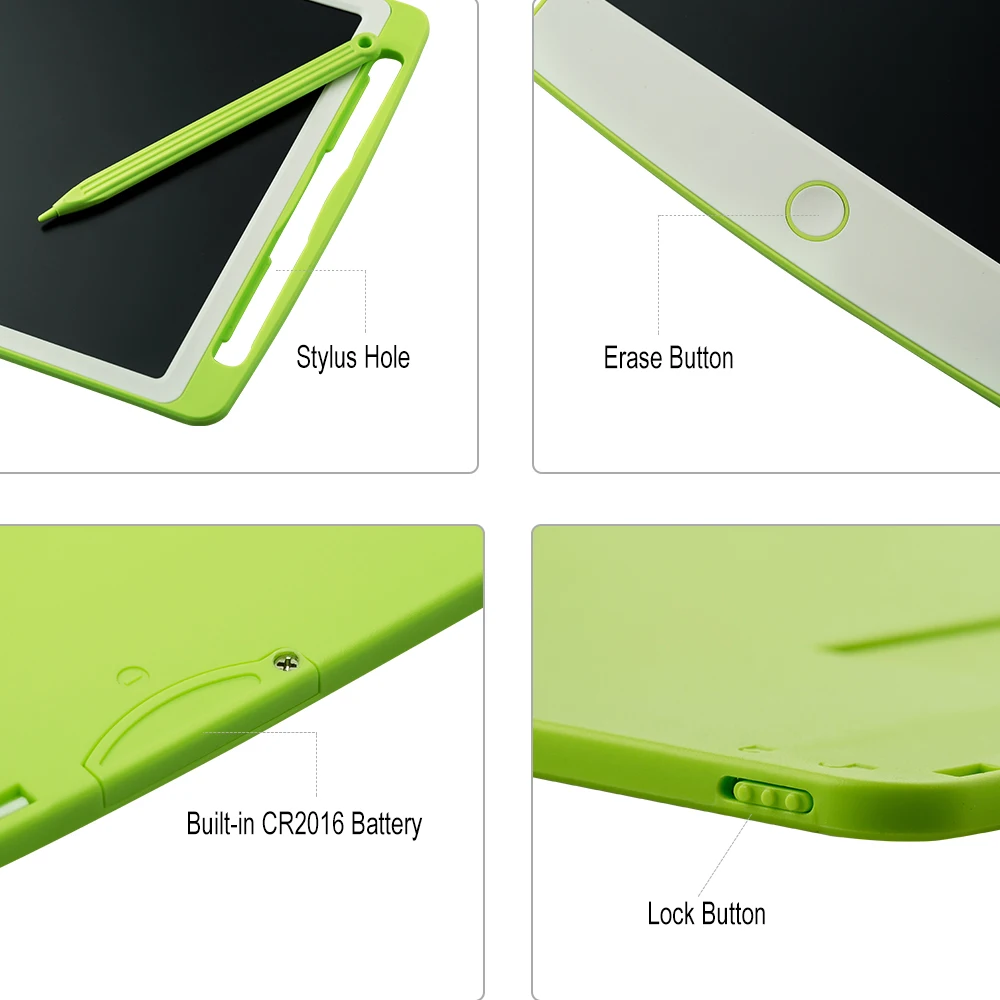 POLICRAL Wholesale 10 LCD Writing Tablet LCD Writing Board Digital Drawing Tablet for kids