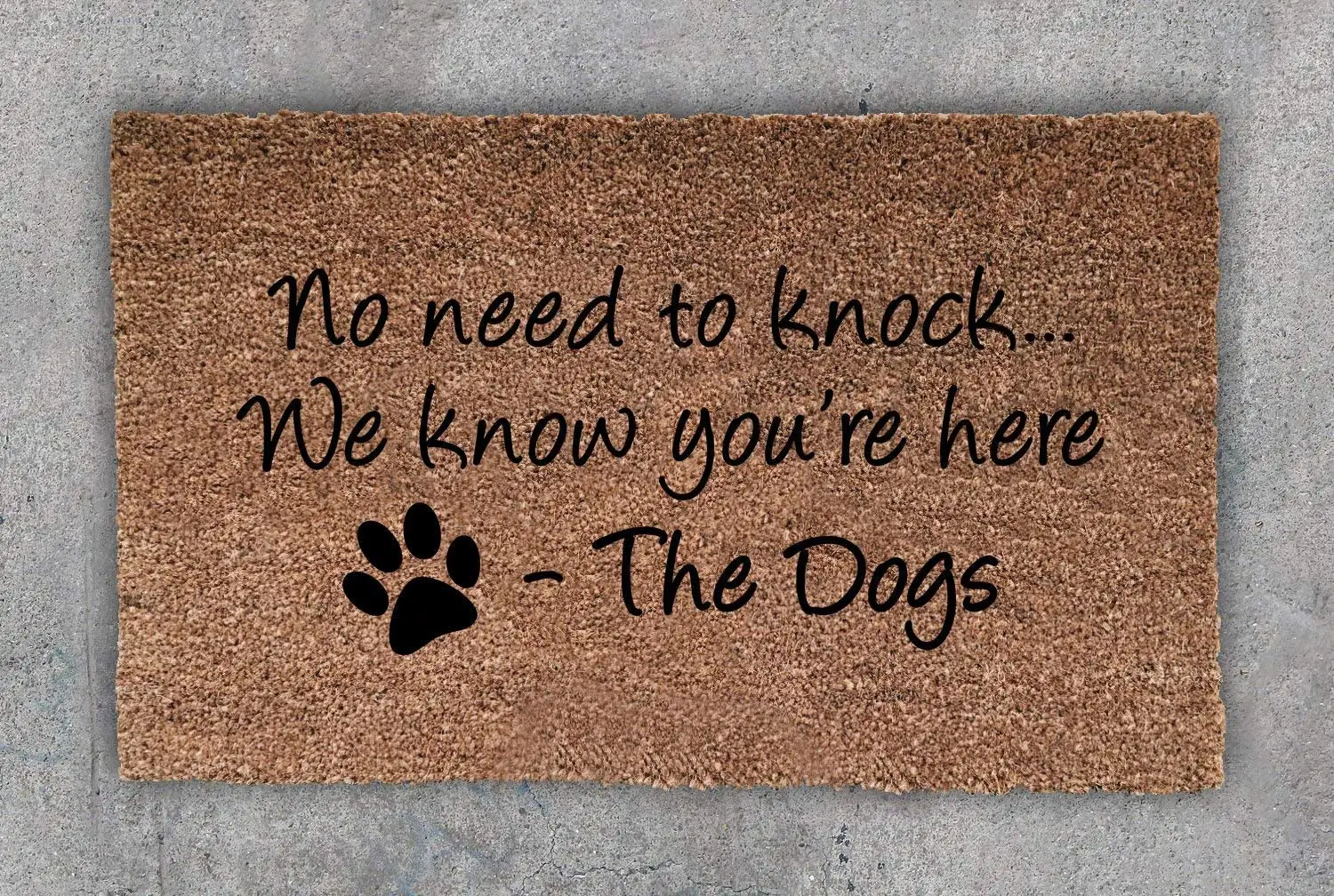 dog doormat