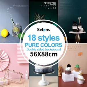 Selens 56x88cm Morandi Double Sided Photography Background Paper