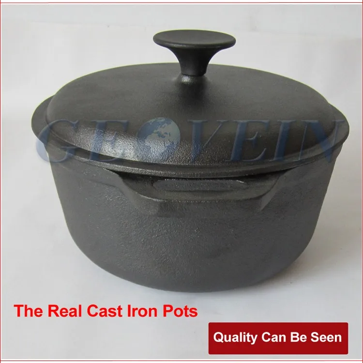 Korean Style Stock Stew Deep Cast Iron Deep Pot Made In China - Buy ...