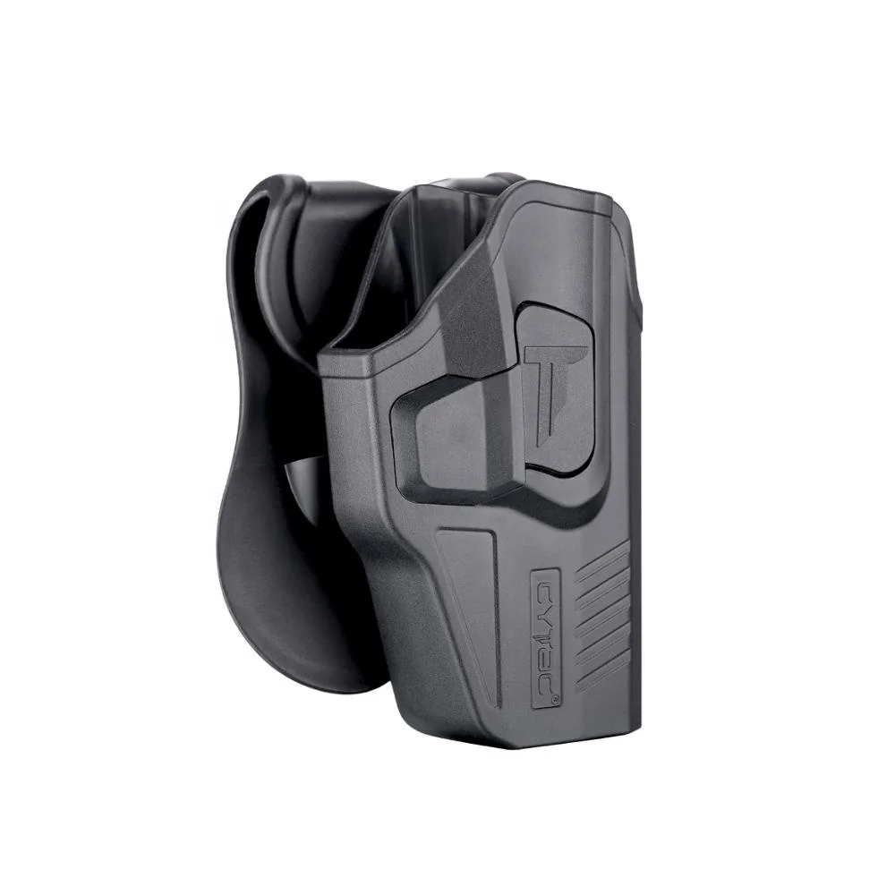 

Cytac Polymer Tactical Paddle Gun Holster for Glock 19, 23, 32, Glock 19 Gen 5, Black,fde color
