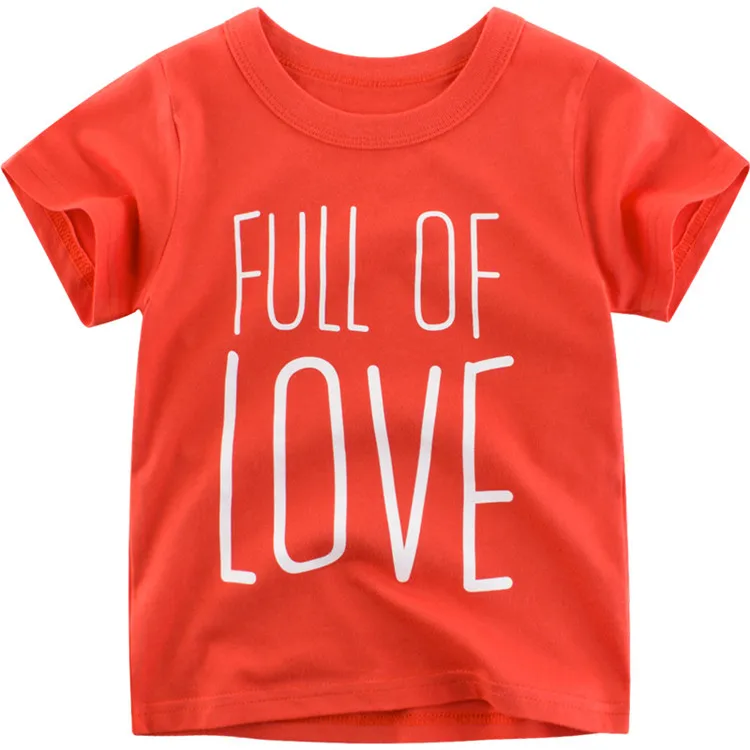 Full Of Love Unisex Baby Toddler Kids T-shirts Printing For Kids - Buy ...