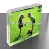 two sides acrylic crystal custom square sandwich photo frame