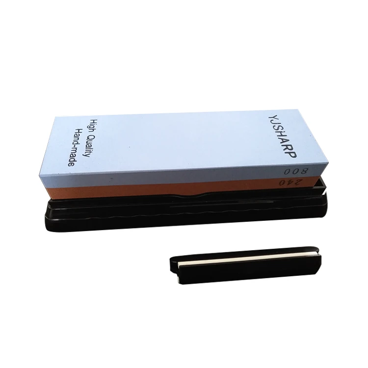 

Sharpening Stone Professional Double-Sided Grit 240/800 Whetstone Knife Sharpener Set