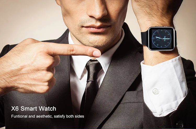 smartwatch x6 iphone