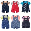 hot sale baby girl summer short sleeve t-shirts with pants