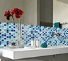 Mosaic peel and stick tile kitchen splash back self adhesive wall mosaic design