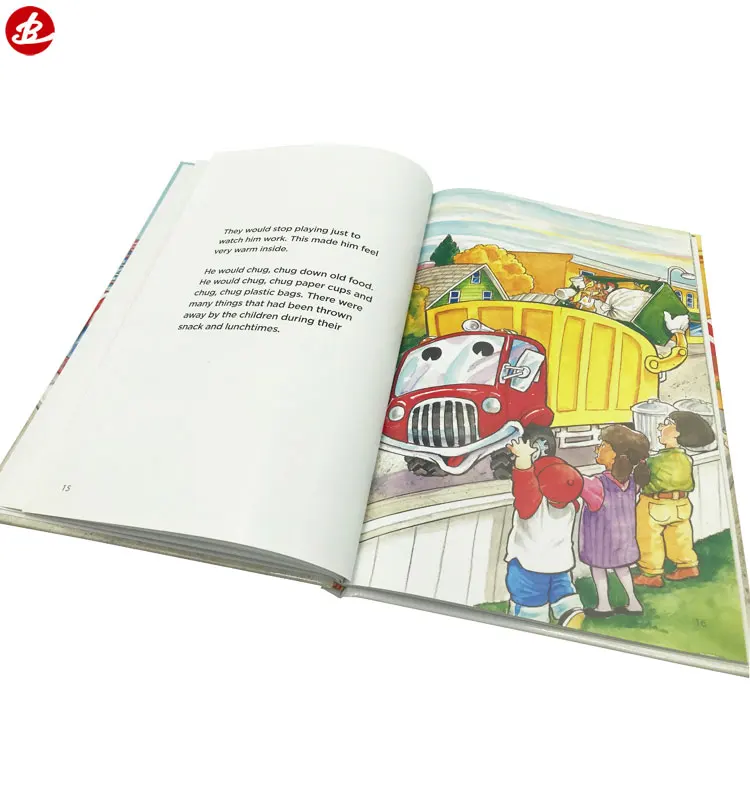 Customized Print Hard Cover Childrens Picture Story Book