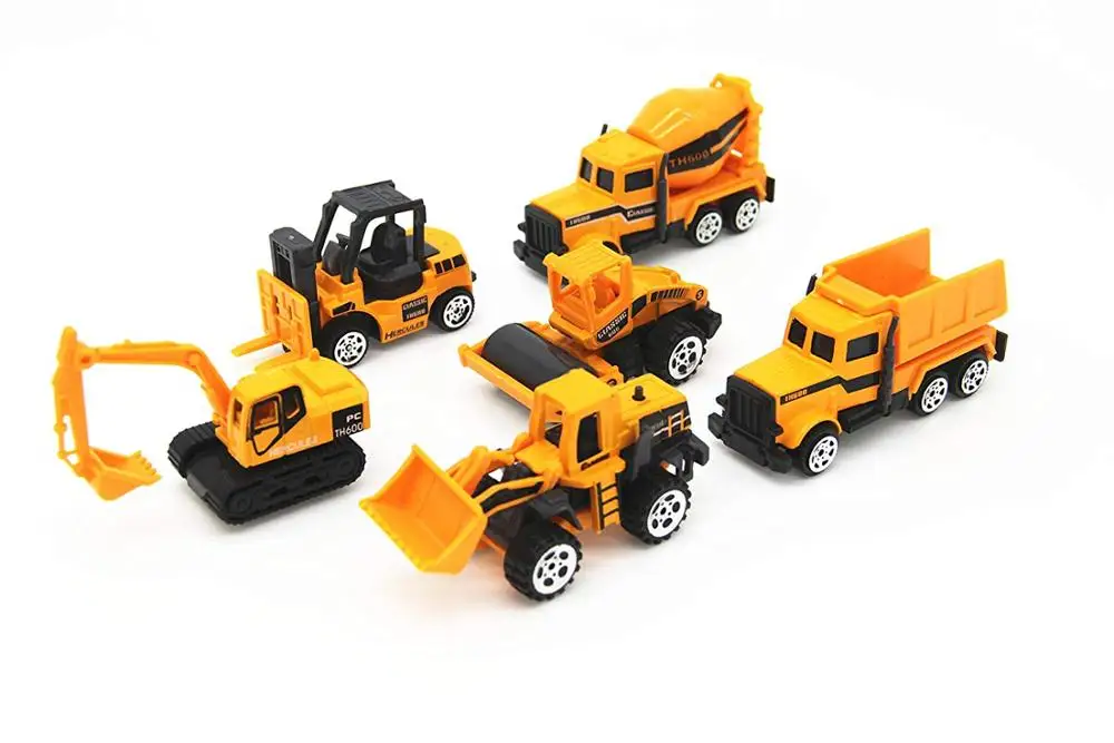 Hotsale Diecast Building Truck Set Metal Construction Vehicle 1:64 ...