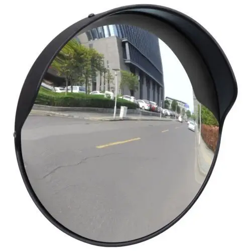 30cm Outdoor Convex Safety Mirror for Traffic Driveway Shop Security Car Park 