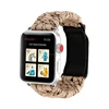 Sport Woven Rope Watch Strap Survival Outdoors Nylon Strap Wrist with for Apple iwatch 38MM 42MM Series 1 2 3