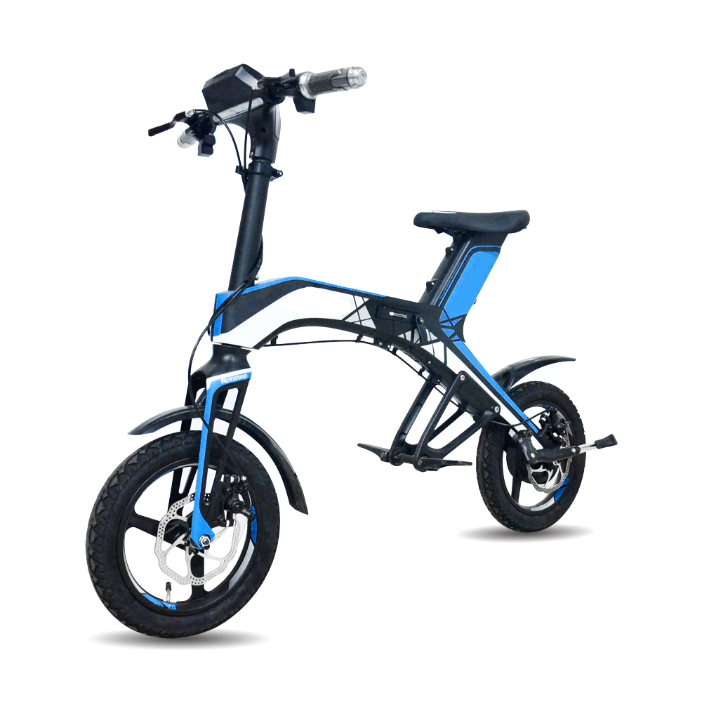 

Robstep OEM folding electric bike support bluetooth for Outdoor sports, Standard color: green;yellow;red;blue