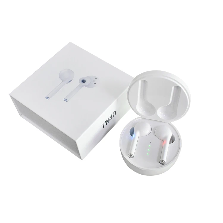 true noise cancelling i7s i12 Headset Wireless Earphones TW40 China Earbuds TWS Wireless Charging amazon - ANKUX.COM